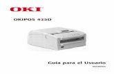 OKIPOS 425 D User's Guide