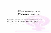 FEMINISMO e FEMINICÍDIO