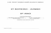 2º ROTEIRO - JUNHO 8º ANO