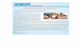 Hemope na Mídia modelo