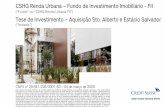 CSHG Renda Urbana Fundo de Investimento Imobiliário - FII