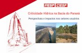 Criticidade Hídrica na Bacia do Paraná
