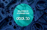 RELATÓRIO DE ATIVIDADES 2020 - ABAL
