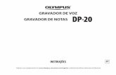 GRAVADOR DE VOZ GRAVADOR DE NOTAS DP-20
