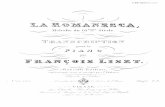 La romanesca [S.252b (LW A14/2)] - Sheet music