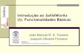 Introdu§£o ao SolidWorks (I): Funcionalidades Bsicas