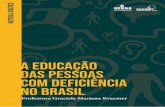 A EDUCAÇÃO DAS PESSOAS COM DEFICIÊNCIA NO BRASIL