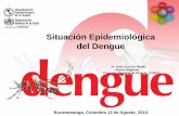 Situación Epidemiológica del Dengue