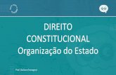CONSTITUCIONAL DIREITO Organização do Estado