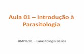 Aula 01 – Introdução à Parasitologia