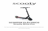 SCOOTER ELÉCTRICO Scooty Drive Pro