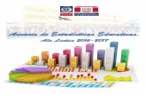 Anuario de Estadísticas Educativas. Año 2016-2017