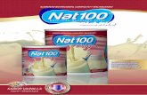 Nat100 Diabético es un alimento en polvo, nutricionalmente
