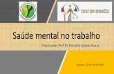 Saúde mental no trabalho - portal.trt11.jus.br