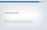 MCDM/MCDA - University of São Paulo