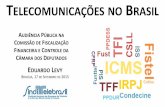 TELECOMUNICAÇÕES NO BRASIL