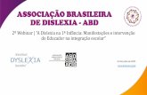 ASSOCIAÇÃO BRASILEIRA DE DISLEXIA - ABD