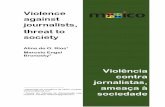 Violência contra jornalistas, ameaça à sociedade