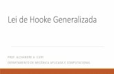Lei de Hooke Generalizada
