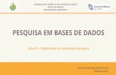 PESQUISA EM BASES DE DADOS - biblioteca.musica.ufrn.br
