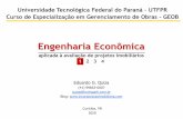 ENGENHARIA ECONÔMICA - Mercado Imobiliário