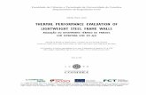 THERMAL PERFORMANCE EVALUATION OF LIGHTWEIGHT STEEL FRAME …