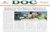 Bolsa Família Bairro Adentro é destaque na Câmara Municipal