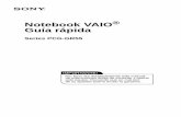 Notebook VAIO Guía rápida - Sony Latin
