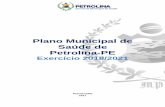 Plano Municipal de Saúde de Petrolina-PE
