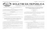 IMPRENSA NACIONAL DE MOÇAMBIQUE, E. P. Regulamento …