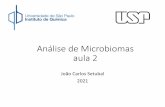 Análise de Microbiomas aula 2