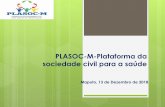 PLASOC-M-Plataforma da sociedade civil para a saúde