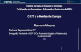 O EIT e o Horizonte Europa