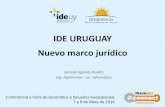 IDE URUGUAY Nuevo marco jurídico