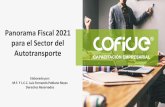 Panorama Fiscal 2021 para el Sector del Autotransporte