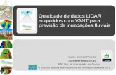 Qualidade de dados LiDAR adquiridos com VANT para previsão ...