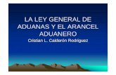 LA LEY GENERAL DE ADUANAS Y EL ARANCEL 2008 - Christian ...