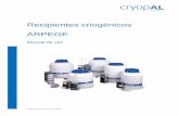 Recipientes criogénicos ARPEGE - Cryopal