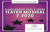 PLANEJAMENTO PARA O CURSO TEATRO MUSICAL 2