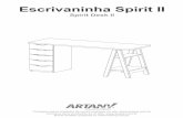 Escrivaninha Spirit II - Artany