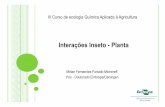 Interações Inseto -Planta - Embrapa