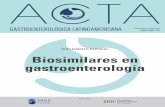 SUPLEMENTO ESPECIAL Biosimilares en gastroenterología