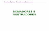 SOMADORES E SUBTRADORES - UTFPR