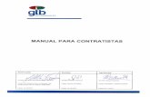Manual para Contratistas - Gas TransBoliviano