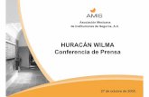 Wilma Conferencia de Prensa 27oct05 - AMIS