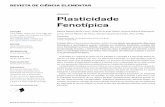 Plasticidade Fenotípica - Revista de Ciência Elementar