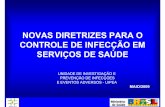 NOVAS DIRETRIZES PARA O CONTROLE DE INFECÇÃO EM SERVIÇOS ...
