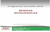 Estufas Ecologicas 2018 - sedesore.gob.mx
