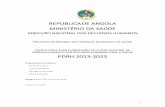 REPÚBLICA DE ANGOLA MINISTÉRIO DA SAÚDE