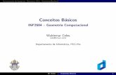 Conceitos Básicos - INF2604 Geometria Computacional